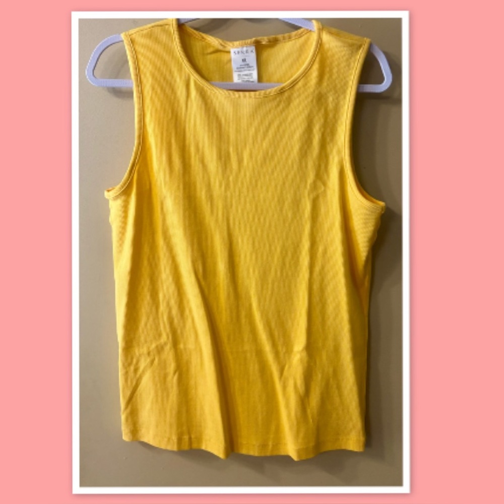 Women’s SERRA Yellow Tank Top